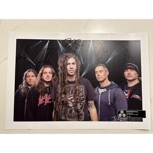 SHADOWS FALL x FURNACE FEST 2022 LIMITED EDITON SIGNED POSTER AUTOGRAPH 114/200